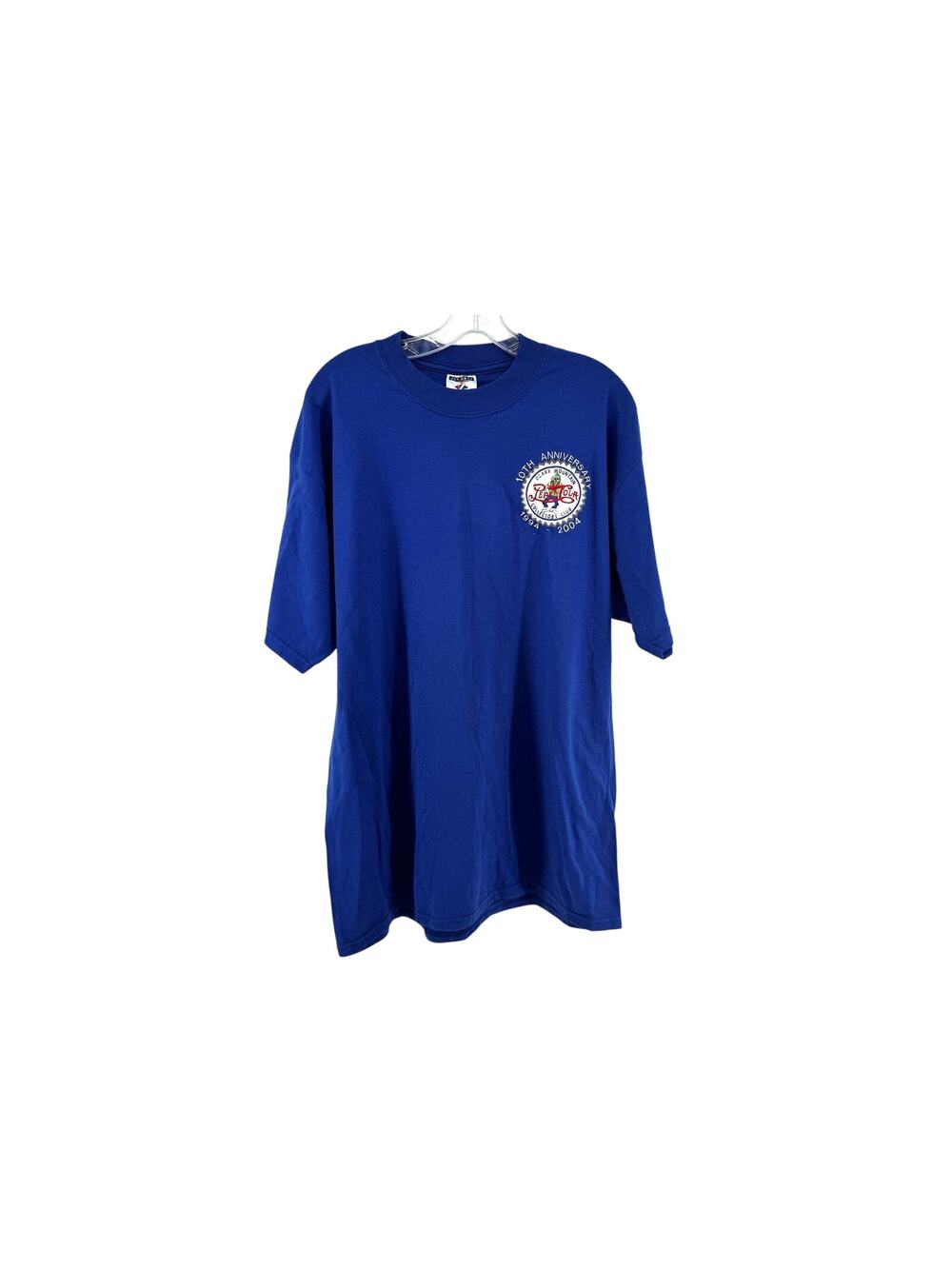 Vintage PEPSI COLA T-SHIRT Size XL Ozark Mountain Collector's Club Bottle Cap